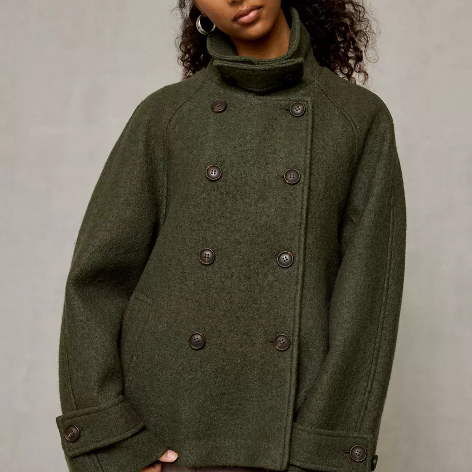 BDG Double Breasted Wool Jacket by BDG