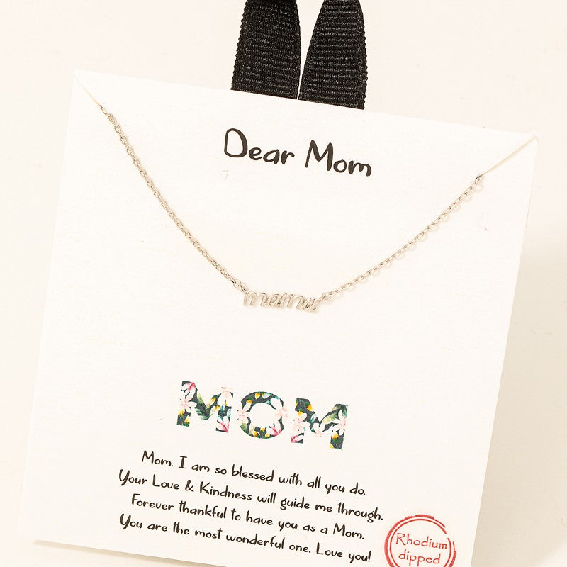 GOLDEN Dear Mom - Mama 18K Gold Dipped Necklace by GOLDEN