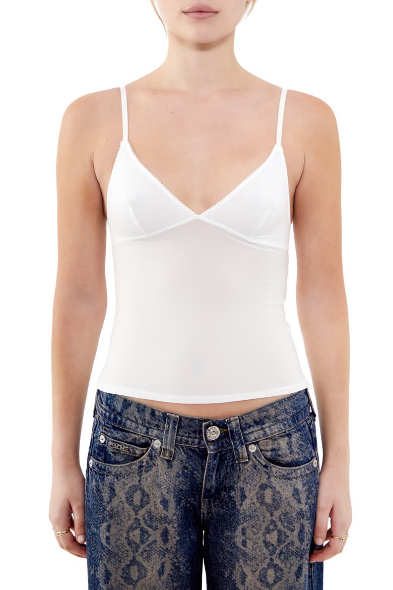 BDG Pointelle Love Cami Ivory