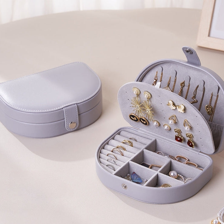 Dipped Shop Vintage Solid Color Portable Jewelry Case by Dipped Shop