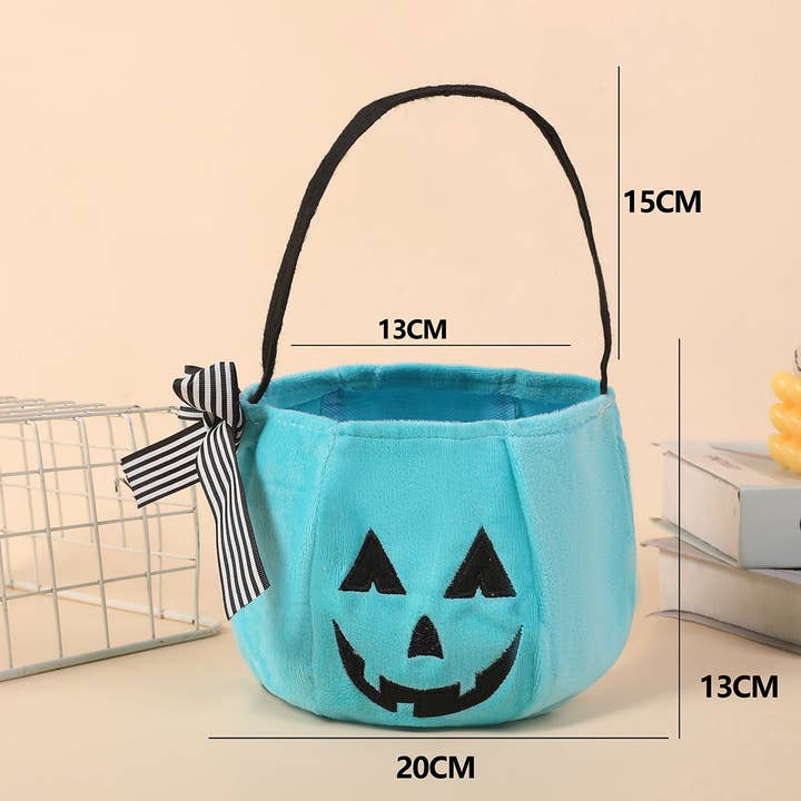 Dipped Shop Halloween Plush Pumpkin Candy Bag by Dipped Shop