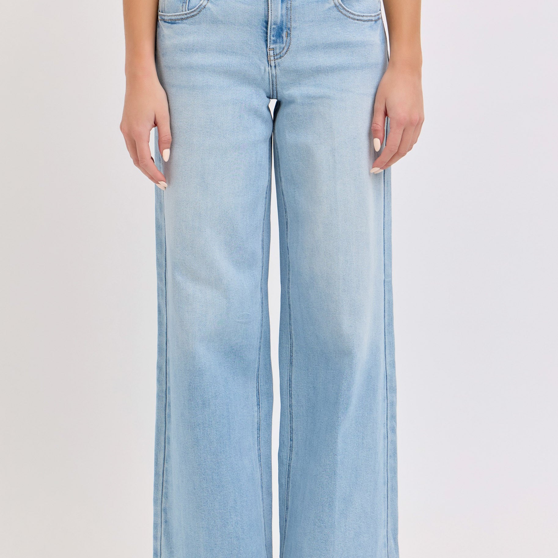GOLDEN Uma Low Rise Wide Leg Jeans