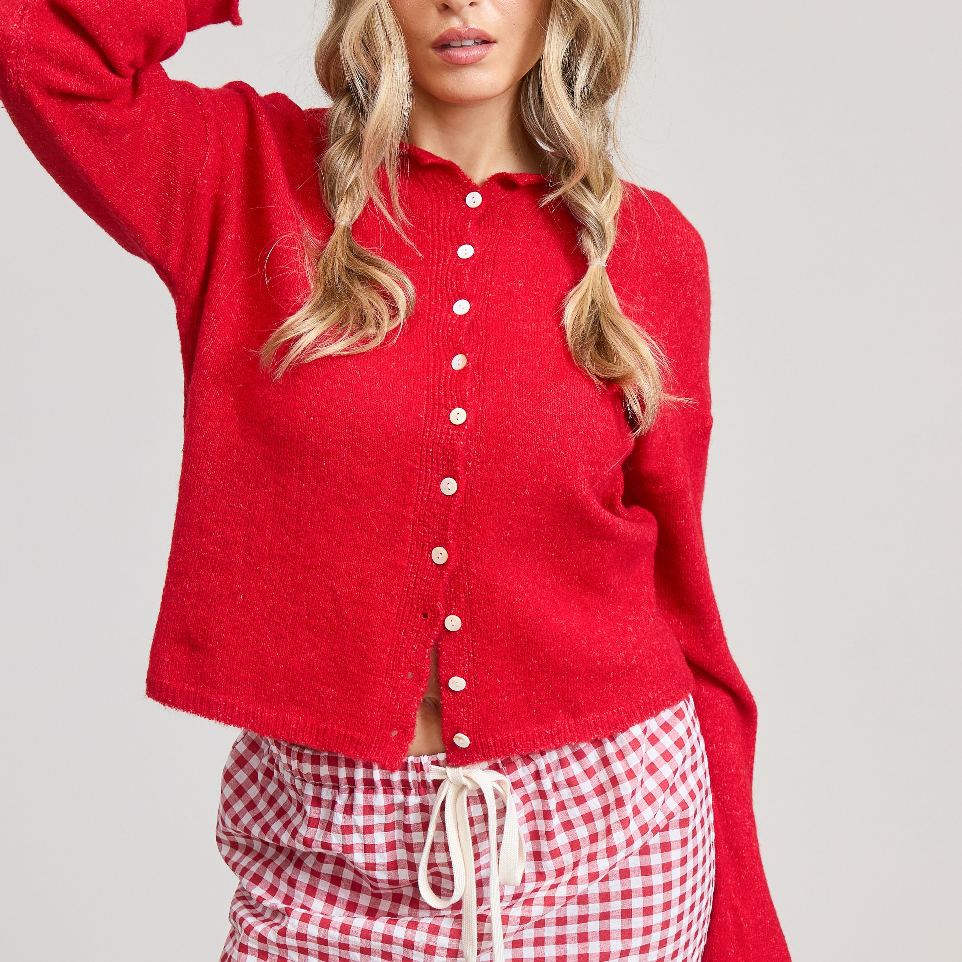 GOLDEN Neriah Essential Button Down Cardigan