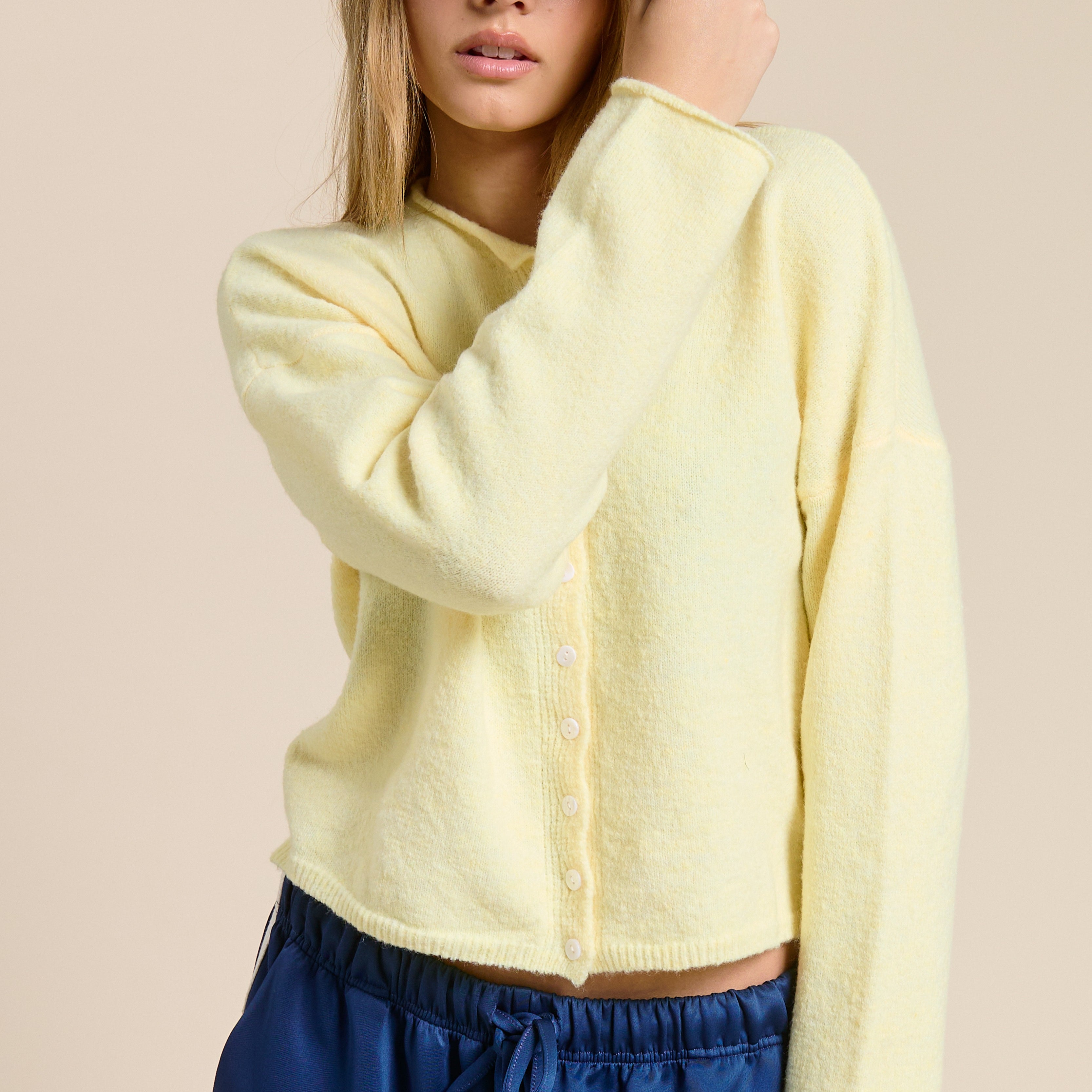 GOLDEN Neriah Essential Button Down Cardigan