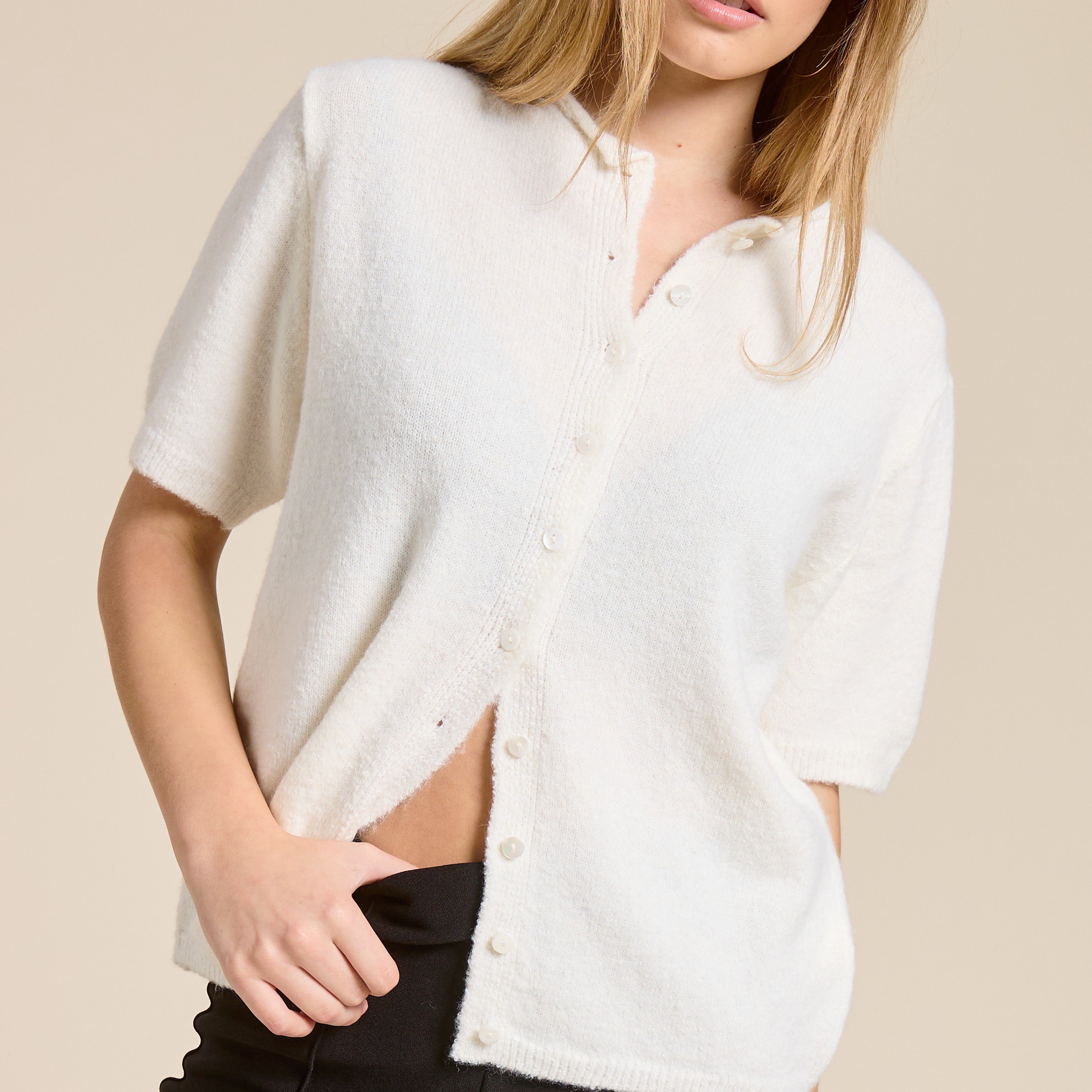 GOLDEN Arlet Short Sleeve Cardigan