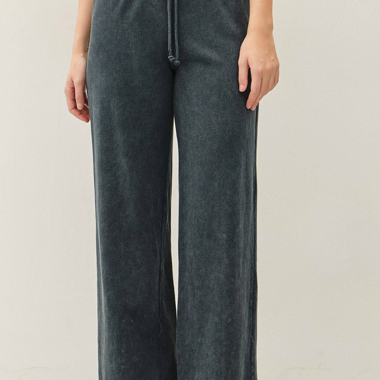 GOLDEN Nixie Jersey Pants Charcoal