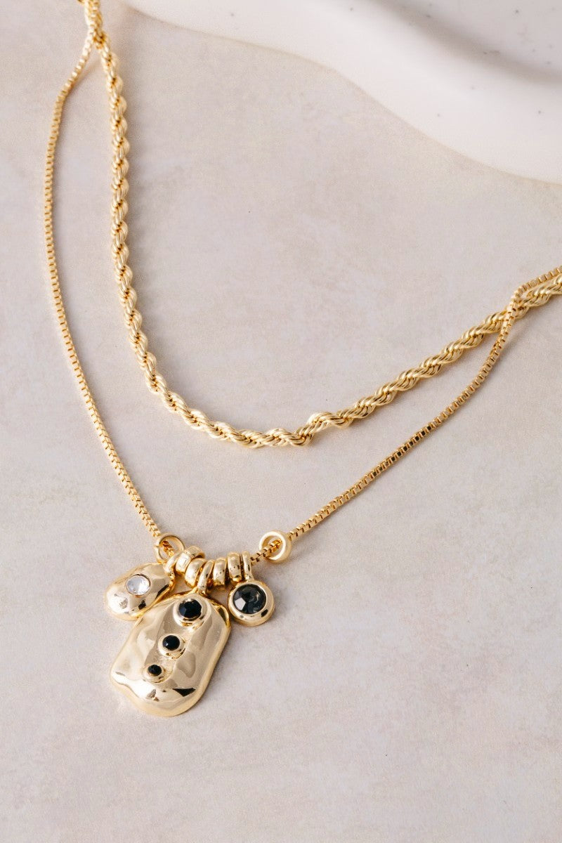 GOLDEN Bethany Layered Rope Chain