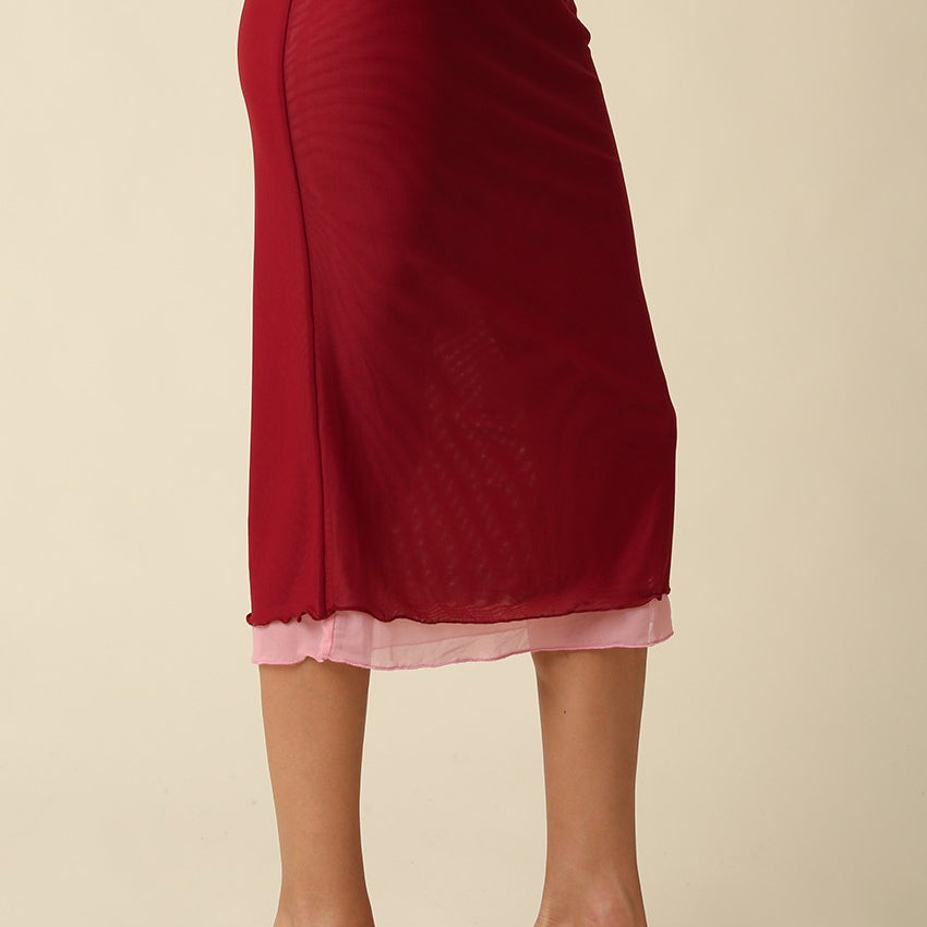 GOLDEN Hape Mesh Skirt by GOLDEN