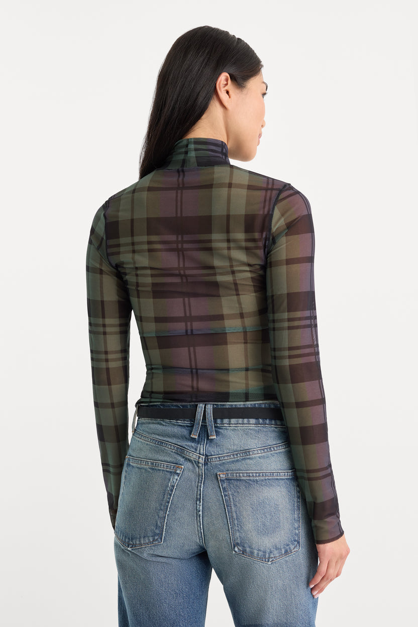 Good American The Mesh Turtleneck by Good American