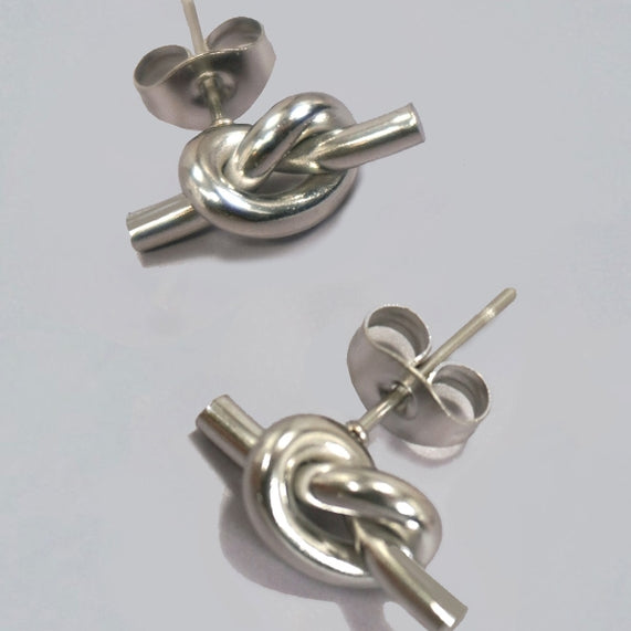 JOSSLYN by Wall to Wall 18K Stainless Steel Waterproof Tarnish Free Knot by JOSSLYN by Wall to Wall