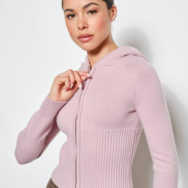 Pretty Garbage Renee Zip Cardigan by Pretty Garbage