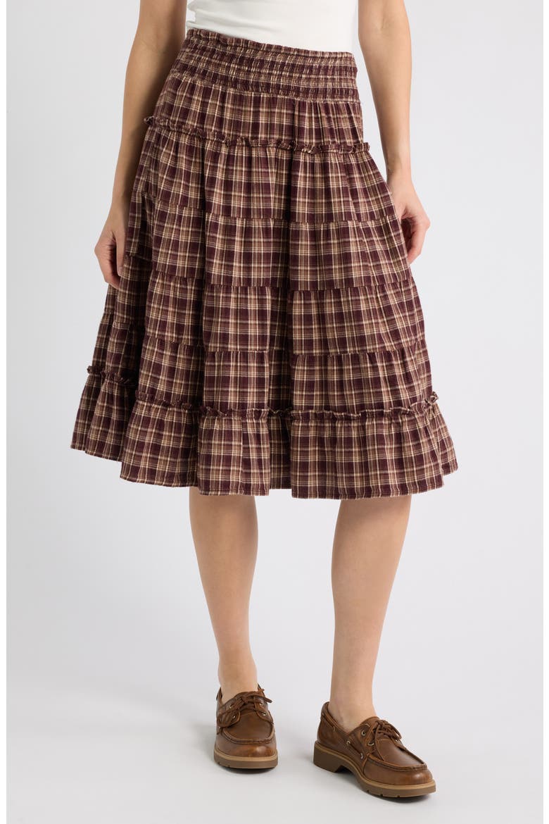 BDG Ella Tiered Skirt by BDG