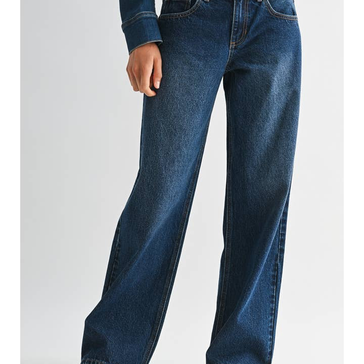 JBD Baggy Wide Leg in Dark