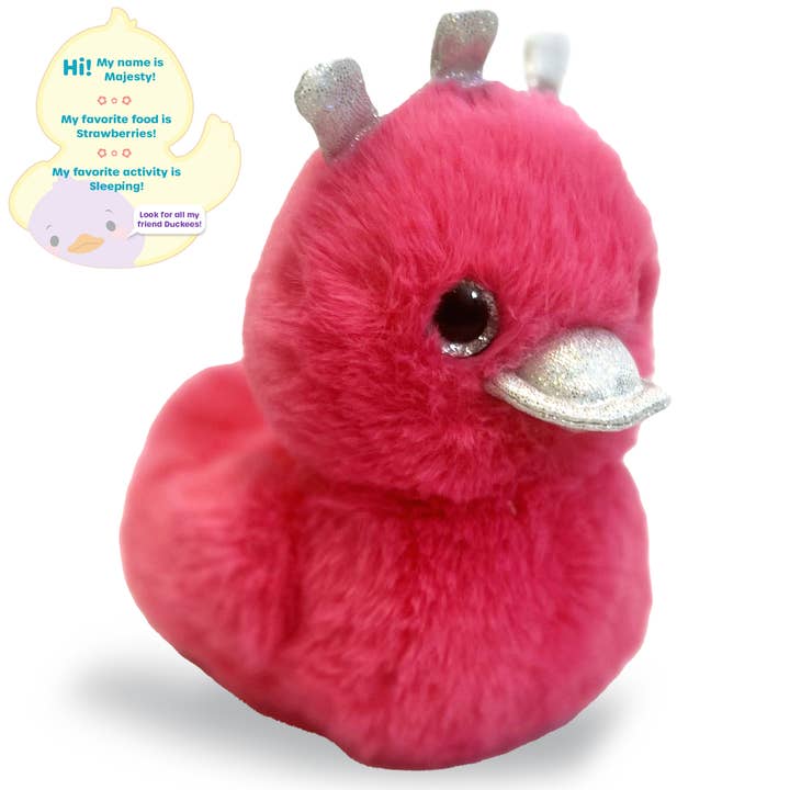 Beverly Hills Teddy Bear Company World's Softest Lushee - Majesty Duckee Princess