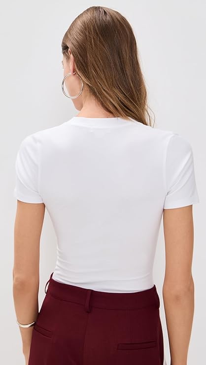 Good American Super Stretch Deep V Bodysuit by Good American