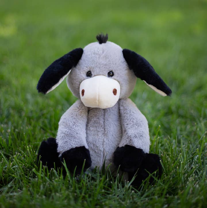 World's Softest Lushee 16 Inch Gray Darly Donkey Plush Toy by Beverly Hills Teddy Bear Company