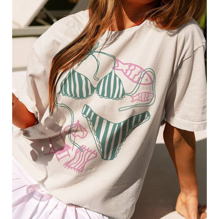 Girl Tribe Bikini Tee by Girl Tribe
