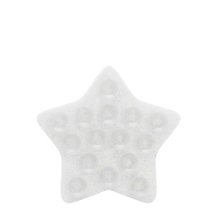 Wildflower Cases Glitter Star Stickeez in Clear by Wildflower Cases