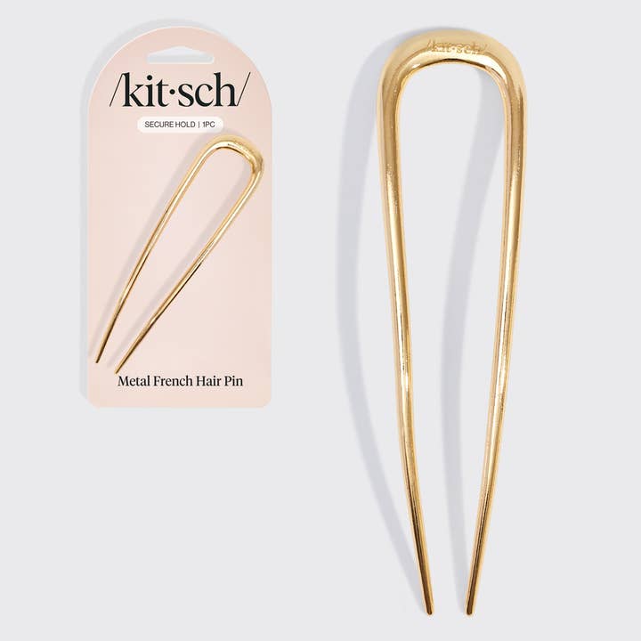 Kitsch Metal French Hair Pin