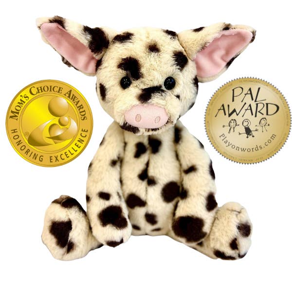 Beverly Hills Teddy Bear Company World's Softest Lushee 16 Inch Spots Piggy