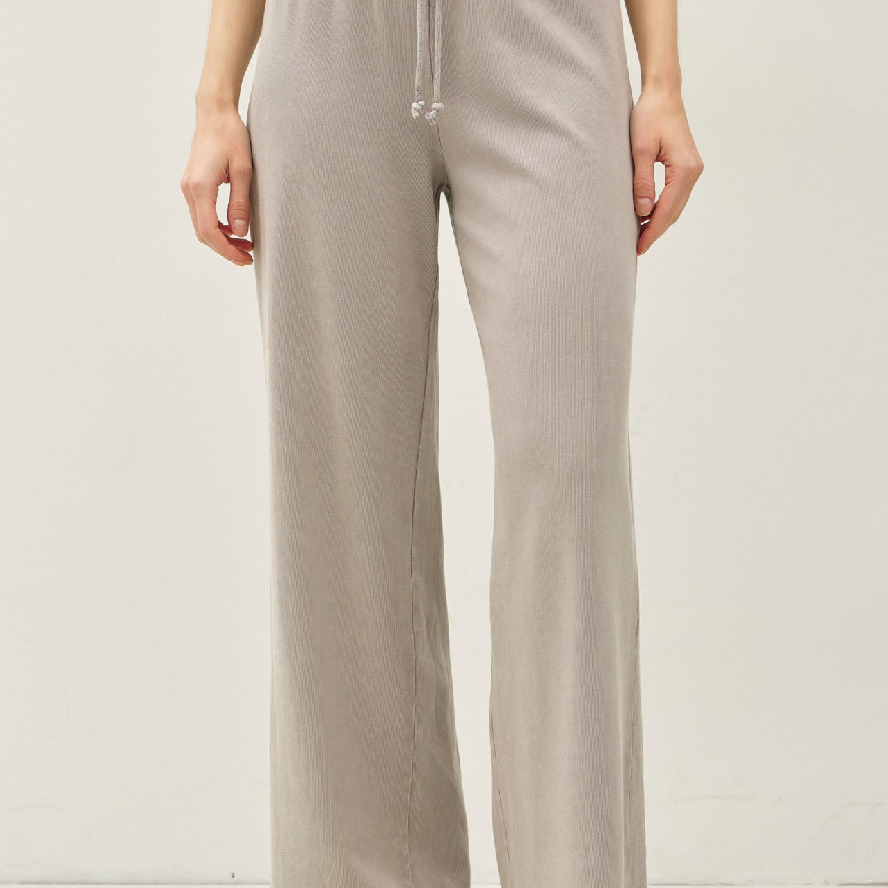 GOLDEN Nixie Jersey Pants Greige