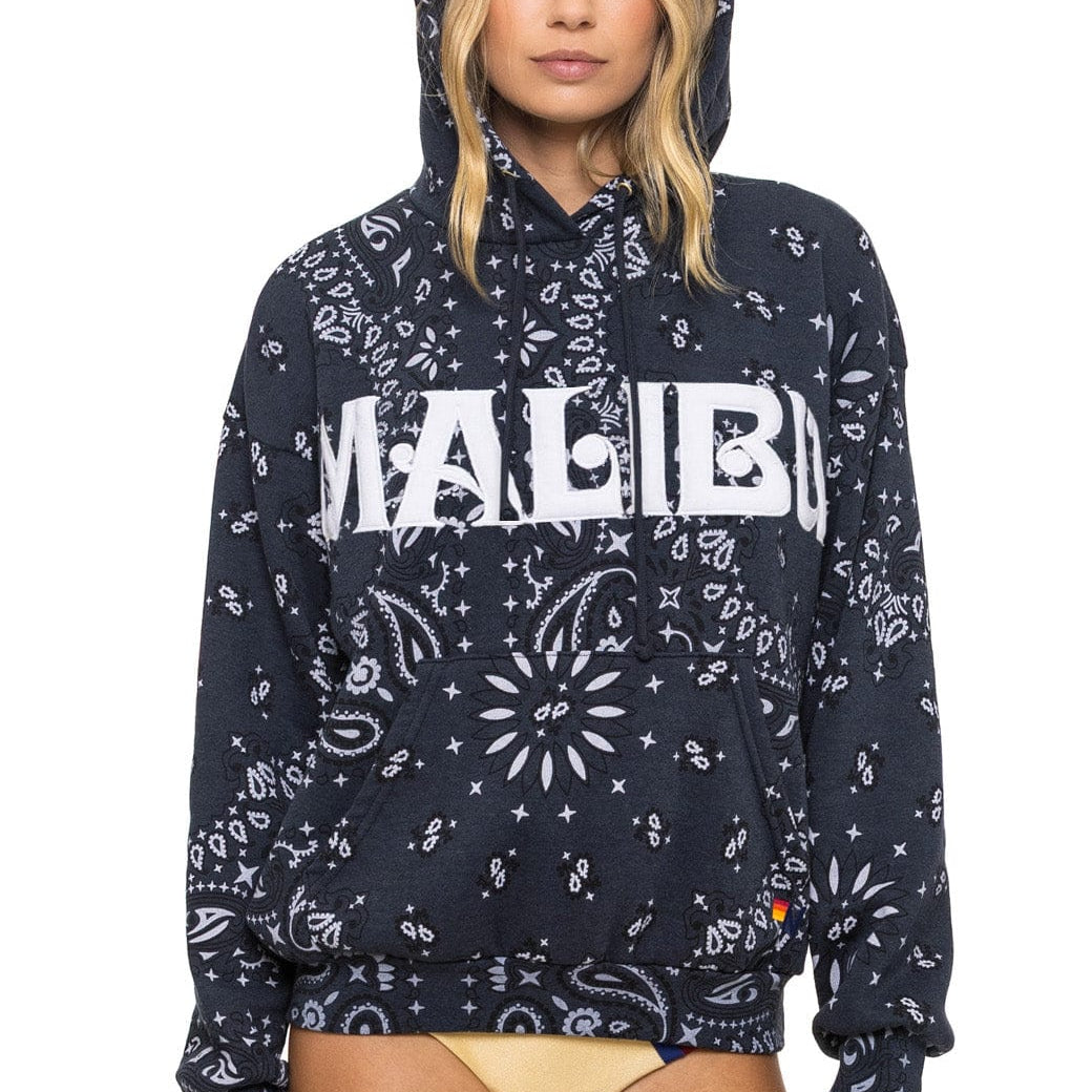 Aviator Nation Bandana Malibu Pullover Hoodie Relaxed