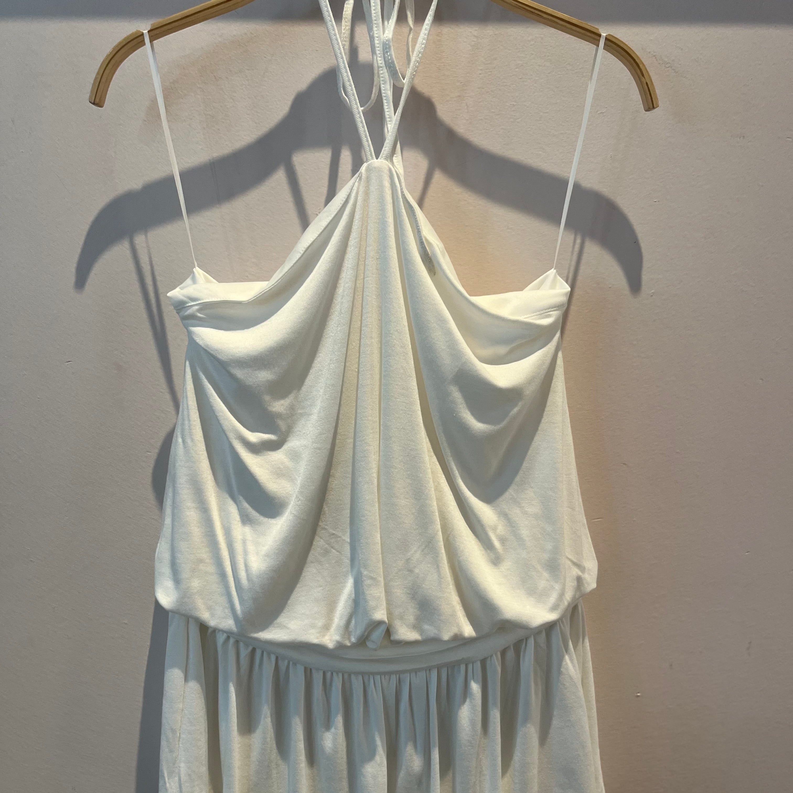 GOLDEN Phillip Halter Mini Dress