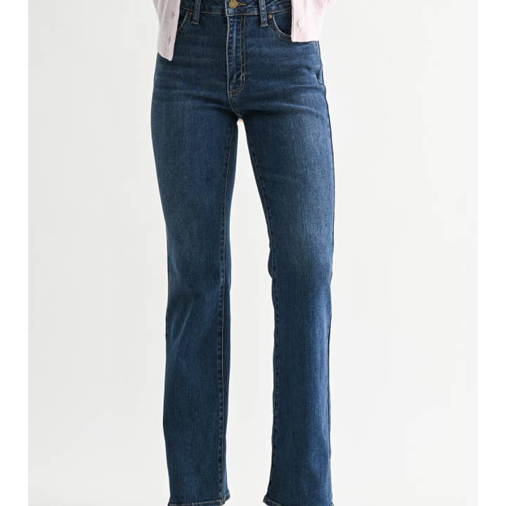 JBD Regular Hem Bootcut in Dark