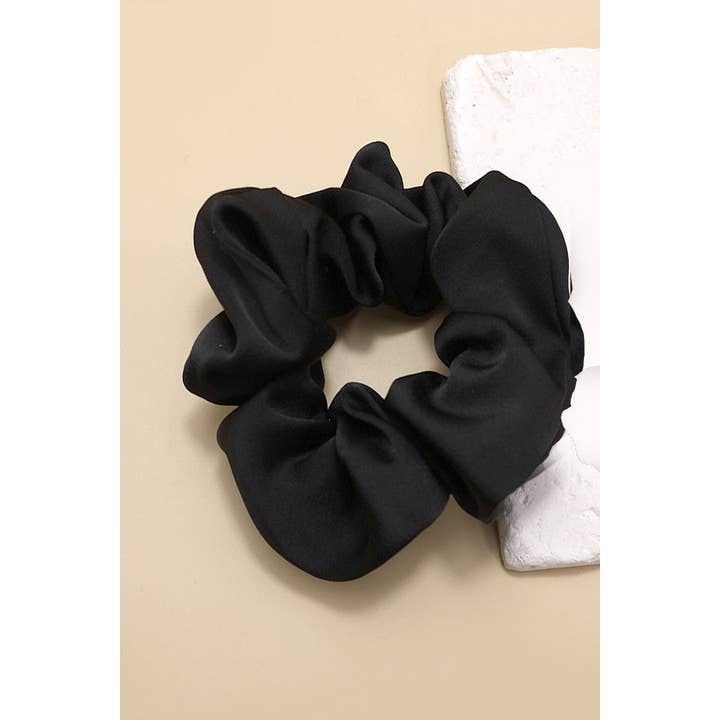 JOSSLYN by Wall to Wall Silky Satin Scrunchies