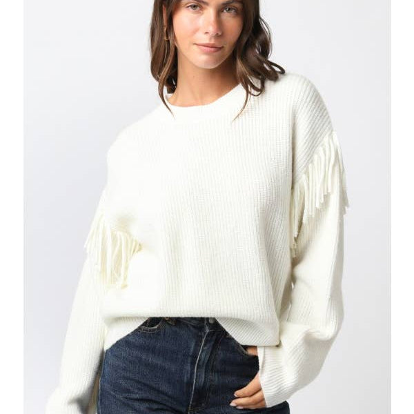 Olivaceous Karli Knit Top