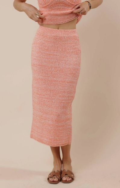 SAGE THE LABEL Cascade Midi Skirt