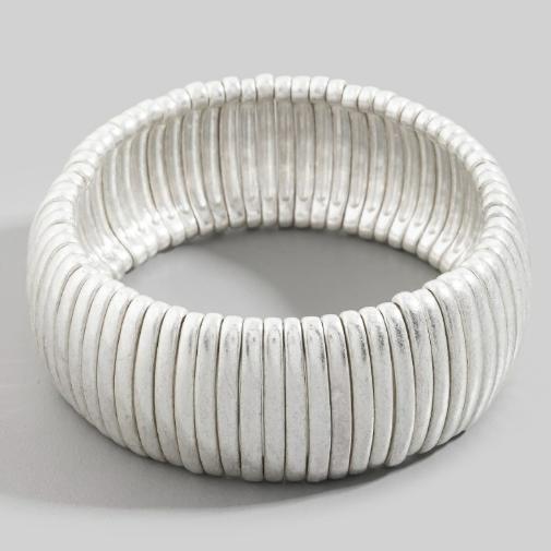 YAZ. Slinky Metal Cobra Bangle by YAZ.