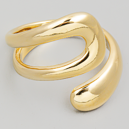 YAZ. Abstract Wrap Around Ring by YAZ.