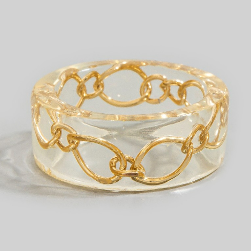 YAZ. Embedded Chain Ring