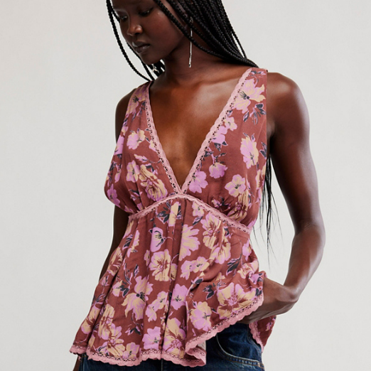 Free People Rome Printed Tank by Free People