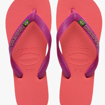 Havaianas Brasil Logo Flip Flops by Havaianas