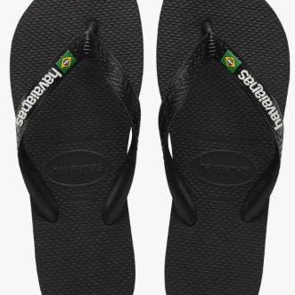 Havaianas Brasil Logo Flip Flops by Havaianas
