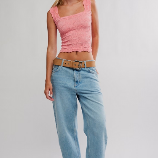 Free People Love Letter Cami Raspberry Cake