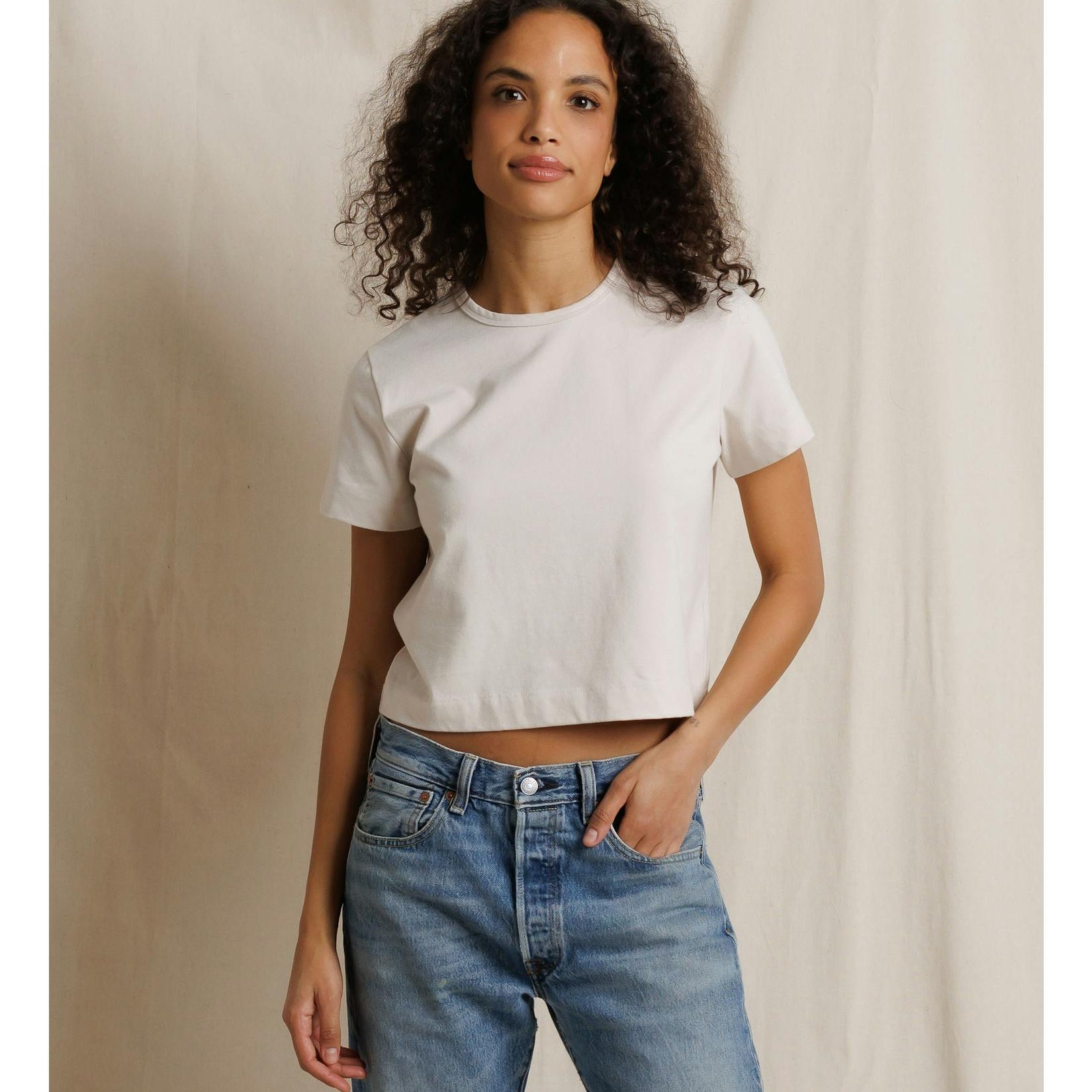 perfectwhitetee Sage Tee
