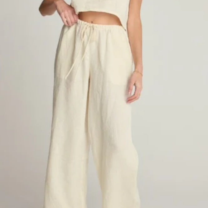 Sunday Ritual Dahlia Pant Cream
