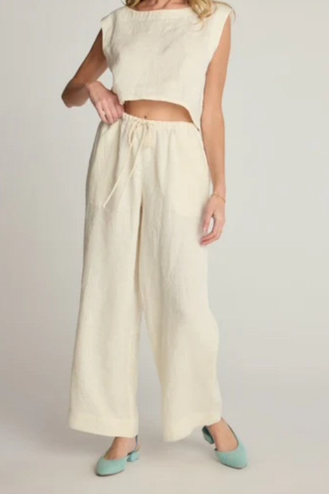 Sunday Ritual Dahlia Pant Cream