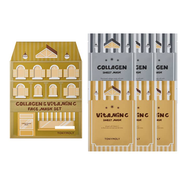 TonyMoly Mini House of Masks - Collagen + Vitamin C