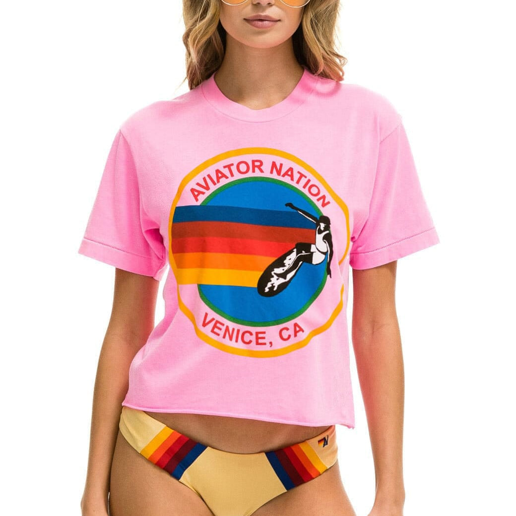 Aviator Nation - Aviator Nation Signature Boyfriend Tee by Aviator Nation