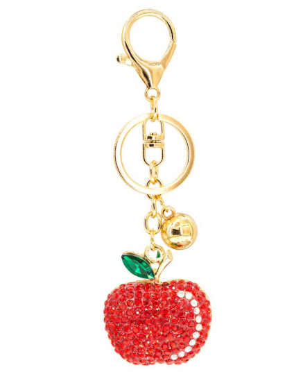 YAZ. Apple Bag Charm Keychain