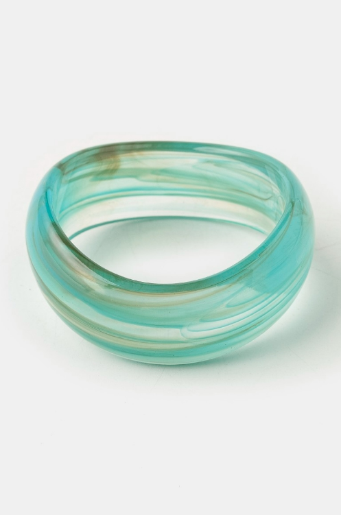 YAZ. Marbled Abstract Paradis Bangle