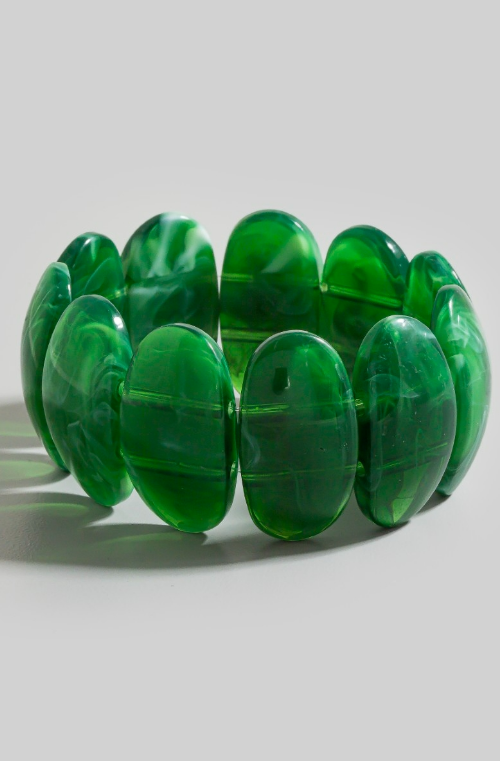 YAZ. Take Me To Oz Elastic Oval Bracelet