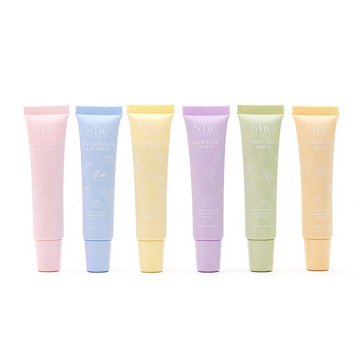 PINEAPPLE Beauty Makeup She Fruit Flavor Lip Balm - Assorted