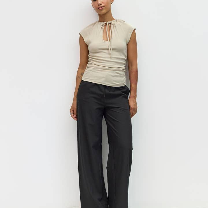 MOD REF The Vera Pants | Drawstring Wide Leg Pants by MOD REF