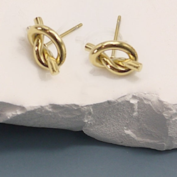 JOSSLYN by Wall to Wall 18K Stainless Steel Waterproof Tarnish Free Knot by JOSSLYN by Wall to Wall