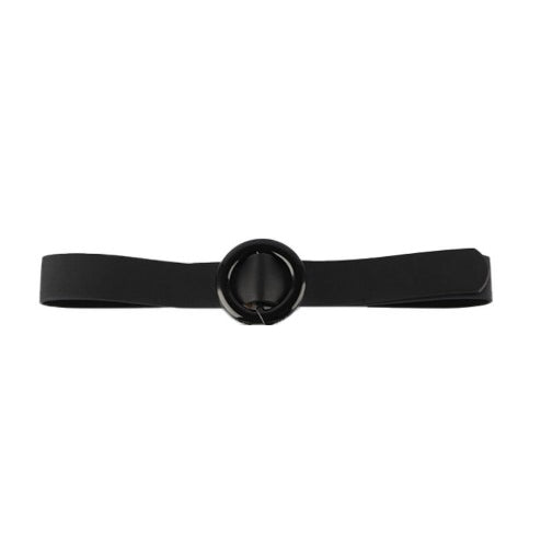 YAZ. Halo Acrylic Round Buckle Belt by YAZ.